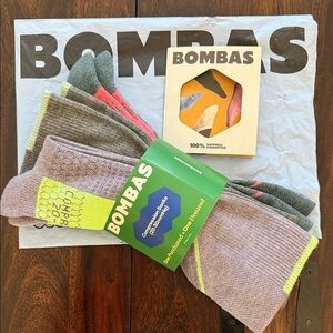 NWT Bombas Women’s Compression Socks - 3 Pack
